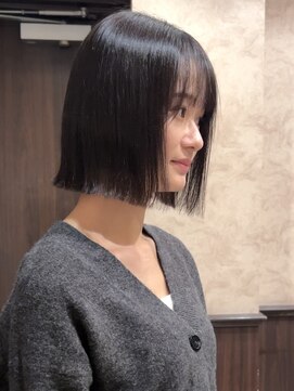 ロンド 銀座(Lond) ☆春日》オリーブグレー/ボブ/顔周り/小顔/レイヤー/髪質改善33