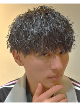 フリーク バーバーショップ 都島店(FREAK BARBER SHOP) MEN’S HAIR/スパイキーショー ト/ブルーブラック/J