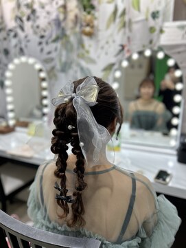 編み下ろしアレンジ