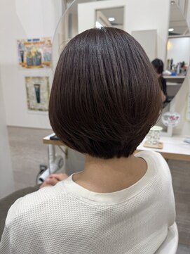 【ひし形】ショートボブ