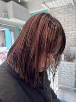 リーホリエ(Lee Horie)&nbsp;ローライト×ピンクカラー　【MOMOKA】