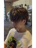 【河端限定】メンズカット+波巻きorシャドウパーマ¥15000