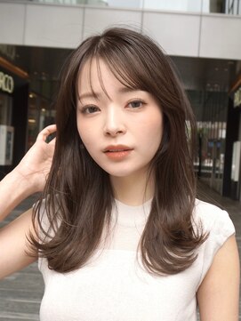 Un ami omotesando THE2【4月22日OPEN(予定)】 くびれヘア/前髪無し/ミディアムヘア/大人ヘア