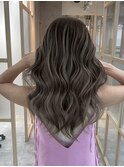 白髪ぼかしハイライト