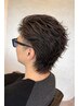 カット＋大人男性ニュアンスパーマ＋トリートメント　￥14800→￥14060