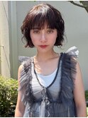 大人可愛い20代30代40代50代ウルフショート