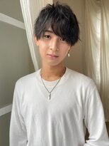 メンズサロン マウナ(men's salon Mauna)&nbsp;メンズカットダークアッシュニュアンスパーマツーブロック