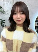 【藤田真由】ミディアムレイヤー ブリーチなし