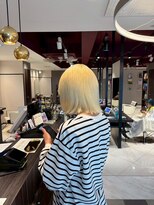アース エレガンス 吉祥寺店(EARTH Elegance) 圧倒的な透明感なブロンドボブ