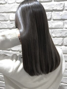 セシルヘアー 北24条店 札幌(Cecil hair) 艶髪ストレート/ミディアムスタイル/髪質改善/縮毛矯正