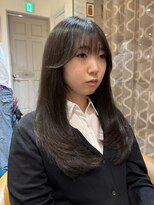ロンドアベニール 北千住(Lond avenir)&nbsp;くびれレイヤー/ミルクブラウン/顔周り/韓国/北千住
