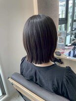 ミレット 竹ノ塚東口店(miret)&nbsp;30代40代50代◎白髪染めリタッチカラー丸みショート竹ノ塚