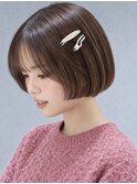前上がりボブ/ミニボブ/フレンチボブ/丸みボブ