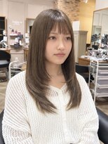 アネーロバイエーケー(ANHELO by AK)&nbsp;韓国風レイヤーカット×透明感グレージュ