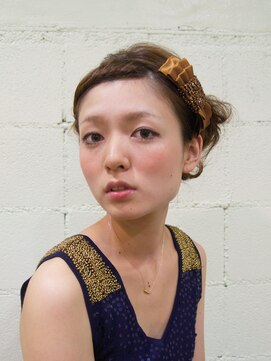 ピエドプールポッシュ(PiED DE POULE POCHE) レディーでチャーミング♪およばれヘアセット