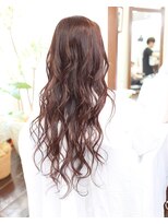 ヘアスタジオ クー(Hair Studio XYY) 艶カラー バイオレット ブラウン