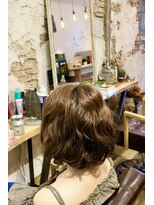 ムニ(Muni)&nbsp;B"50　＃ボブ×ニュアンスパーマ