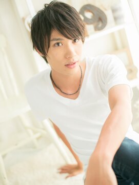 モッズヘア 越谷(mod's hair) 重めバングの目力ＵＰショートa