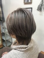 ケースプラスグリーン(CASE+GREEN)&nbsp;◎プラチナシルバー×ショート