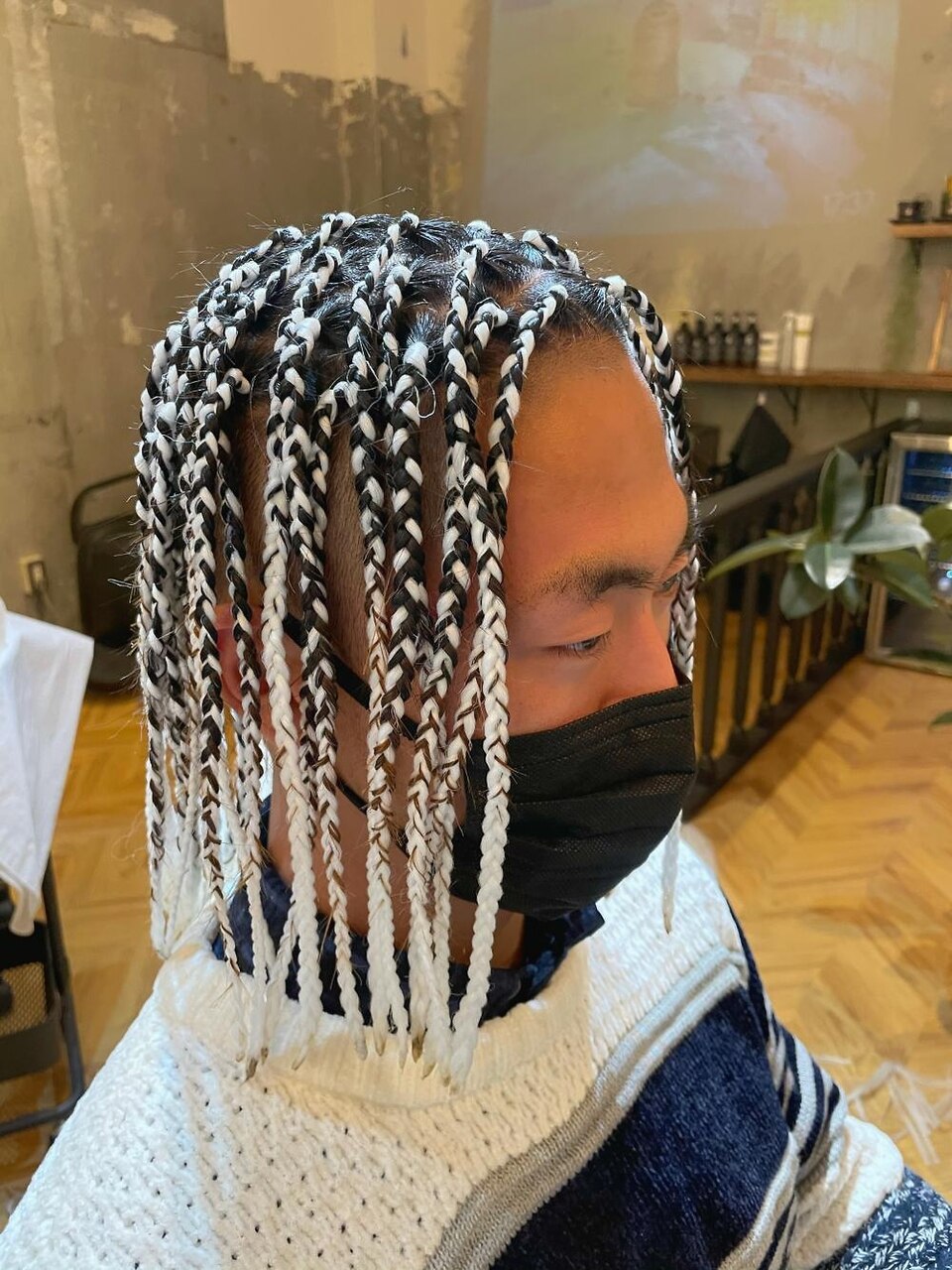 メンズブレイズヘア】ホワイト50本：L101761462｜ラグシス ザ