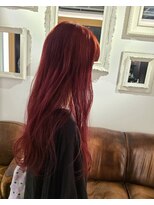 ブロック ジャポン(bloc japon) 秋カラー ボルドー ロングヘアー