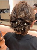 お呼ばれヘアセット