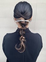 ヘアー アイス ルーチェ(HAIR ICI LUCE) ヘアアレンジ ヘアセット アレンジ あみおろし 担当城倉