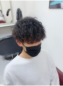 メンズツイストスパイラルパーマ