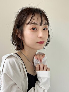 シスタ(SISTA) 【SiSTA】田中くびれヘア似合わせカットシースルーバング