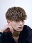 #波巻き マッシュ スパイラル ツイストスパイラル 刈り上げ