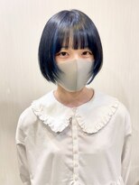 ギグスダブル 栄久屋大通店(gigs double)&nbsp;ネイビー×ブルーメッシュ