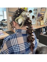 ヴィヴァン(Vivant)&nbsp;【Vivant】2024成人式　着物ヘアセット・振袖《円城寺》