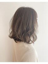 オレンジ梅田店(ORANGE) 髪を柔らかく見せる透明感カラー＋上品なミディアムヘア