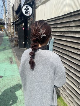 ロア 福岡天神本店(LORE) お呼ばれヘア