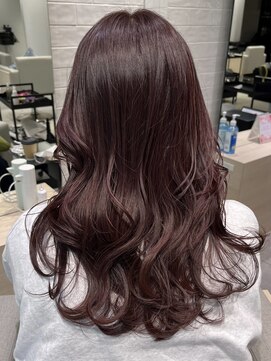 ロンドエニカ 大宮(Lond enika) 大人ガーリーレッドブラウン