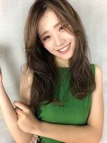 モニカ 横須賀中央店(Monica)&nbsp;デザインカラー/シルキーベージュ/グレージュカラー/斜めバング