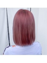 ミル 今治(1003 mille IMABALI)&nbsp;ミディアムヘア/ピンクカラー/ピンクベージュ/コーラル