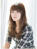 柔らか艶ストレート