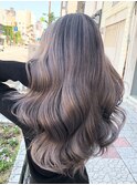 #グラデーションカラー#グレージュ#バレイヤージュ#外国人風