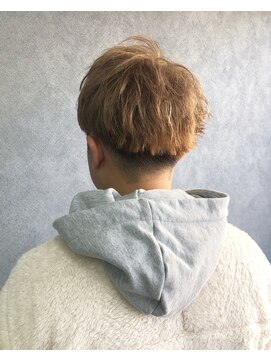 クレオ 福大通り店(CREO) アップバング×ミルクティーベージュ