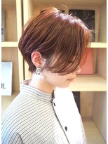 リブロ(liblo)&nbsp;ハンサムショート × オレンジベージュ【liblo】