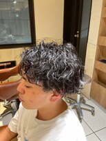 ヘアリゾート エーアイ 原宿(Ai for men) ツイストスパイラル/ビジネスシーン/黒髪ショート/メンズカット