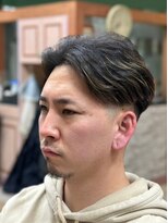 アポロカットステージ 相模大野店&nbsp;アップバング/ツーブロックマッシュ<理容室>[メンズ/相模大野]