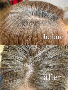 ヘアー コレクション ピース(hair collection PEACE!) 【脱白髪染め】【魅せるグレイヘア】