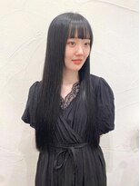 アッシュ 中目黒店(Ash)&nbsp;ブリーチなしブルーブラックカラー