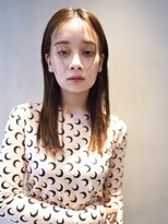 ニコ トウキョウ 渋谷(nico TOKYO)&nbsp;顔まわりレイヤーカット/くびれヘア/透明感ベージュ/渋谷