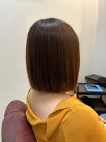 ミーテ(mi:te)&nbsp;髪質改善縮毛矯正×ぱつっとボブ