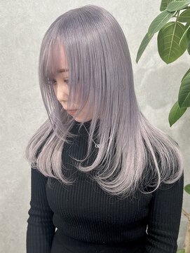 ロウル 渋谷(LOWRL) ホワイトラベンダー/ブリーチ