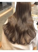 シークレットハイライトでつくる柔らかいベージュカラー