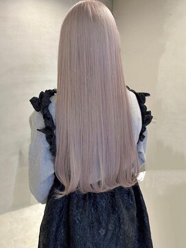 ペレ 梅田(PELE) くびれヘア/アプリコットオレンジ/ハイライトカラー/梅田